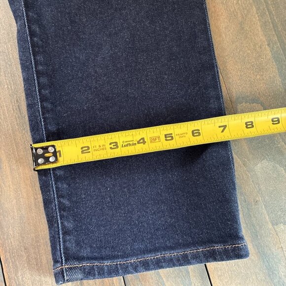 J Crew High-rise Stovepipe Dark Wash Jeans in Signature Stretch+ - Size 27 (Y8) - Picture 10 of 10